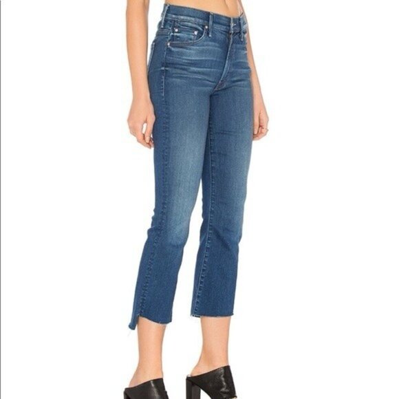 MOTHER - INSIDER CROP STEP FRAY JEANS - Picture 2 of 12